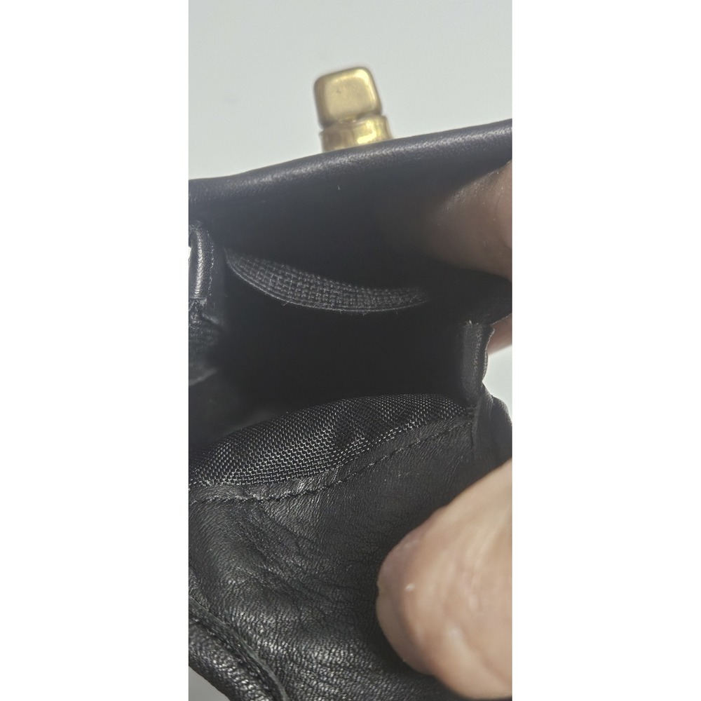 Vintage Coach Legacy black turnlock belt cell phone bag leather upper - Picture 7 of 7